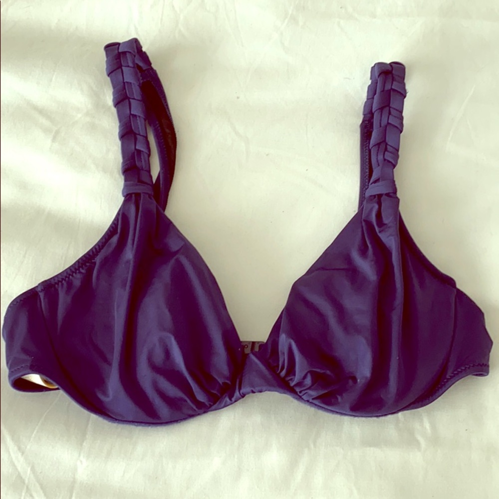 La Perla Blue Swim Bikini Top